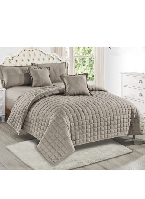 Summer single and a half bed sheet, plain, compressed, consisting of 4 pieces, to give you a refreshing summer, size 170*210 cm
