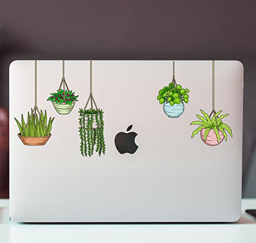 United by Color United by Color Plant Stickers 5pcs  Strong Adhesive Waterproof Succulent Stickers  Do not Fade Used for Notebook Laptop MacBook Scrapbook Ipad Water Bottle 