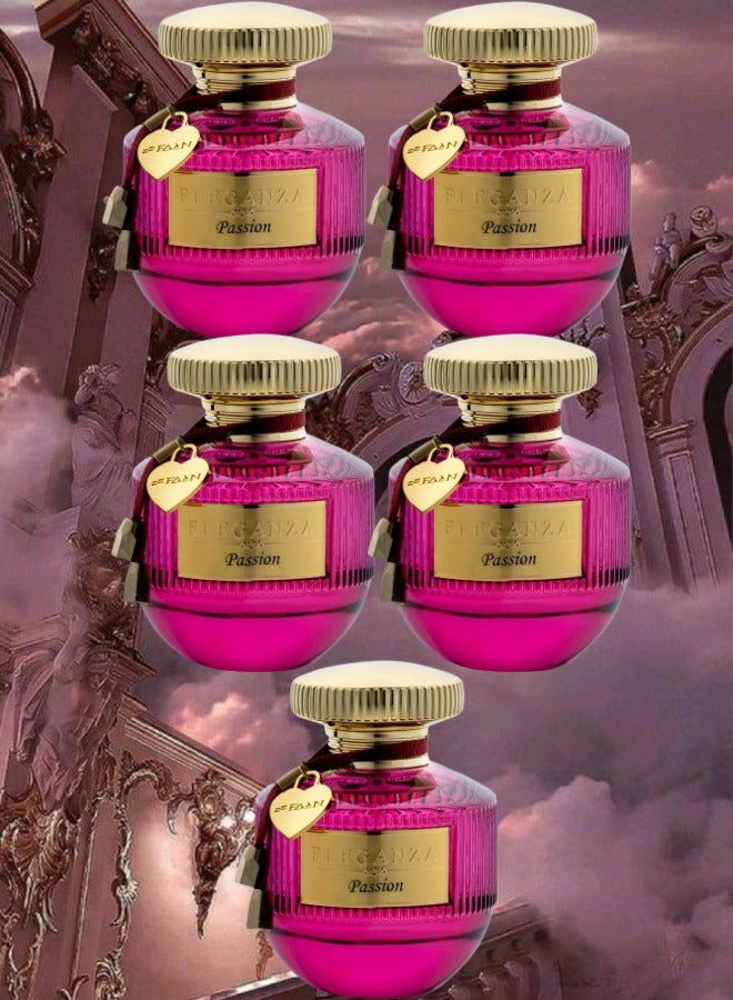 فاان 5 قطع عطر إليجانزا باشن 100 مل - Image 1