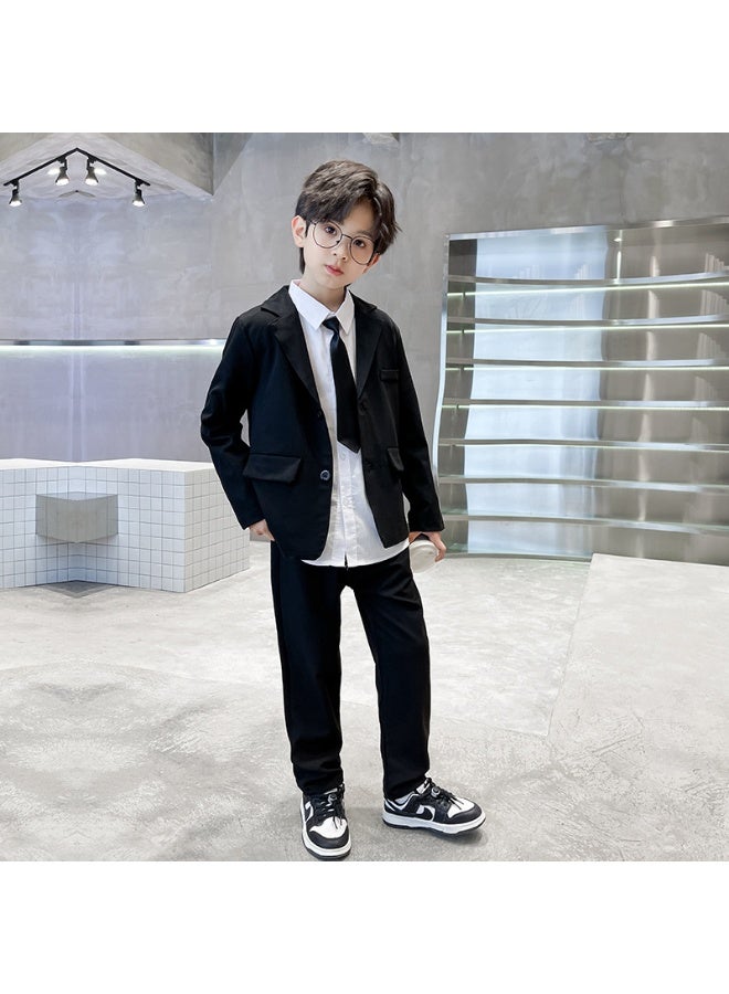 Shougu Boys' Fashionable Small Suit Set  - Image 1