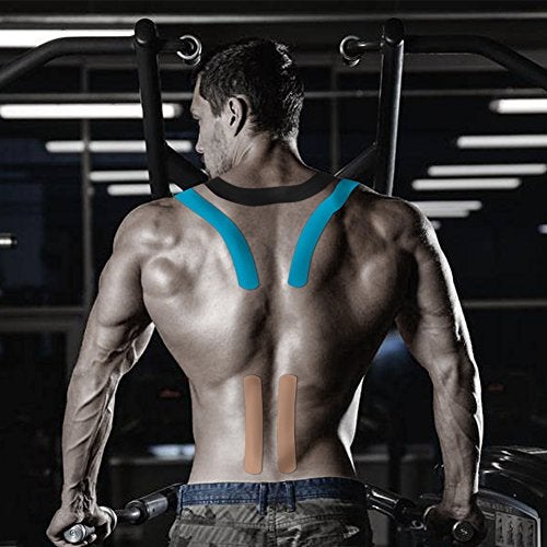 SOON GO Kinesiology Tape Pro 1/2 /5 Rolls, 2 Inch High Elasticity Sports Tape Therapeutic Pain Relief–Physio Tape for Muscle Recovery & Joint Support, Waterproof & Hypoallergenic & Breathable–Beige - Image 4