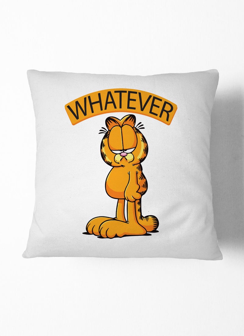 LOUD UNIVERSE Decorative Cushion Whatever Garfield Couch Cushion - Image 1