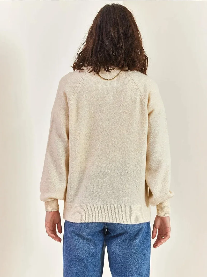 بيانكو لوتشي بلوفر محبوك مخطط من لوتشي