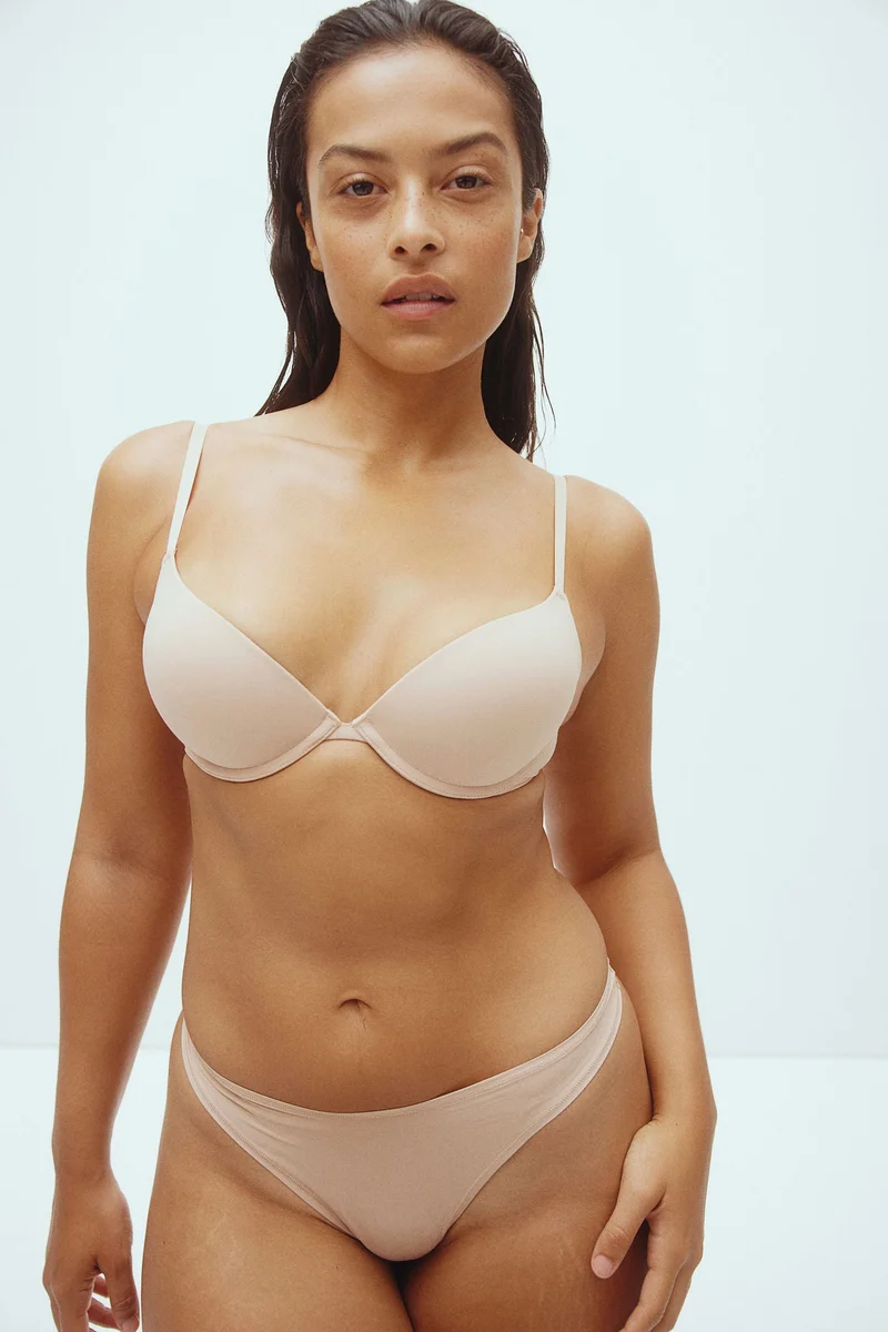 اتش اند ام Microfibre super push-up bra