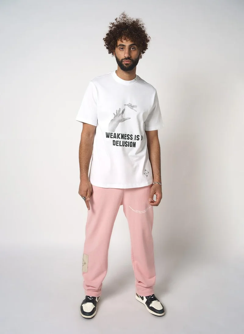 هاوس اوف سينمار Pink Pants With The Power Of Dreams Print