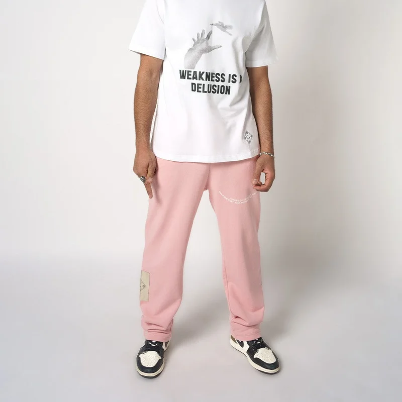 هاوس اوف سينمار Pink Pants With The Power Of Dreams Print