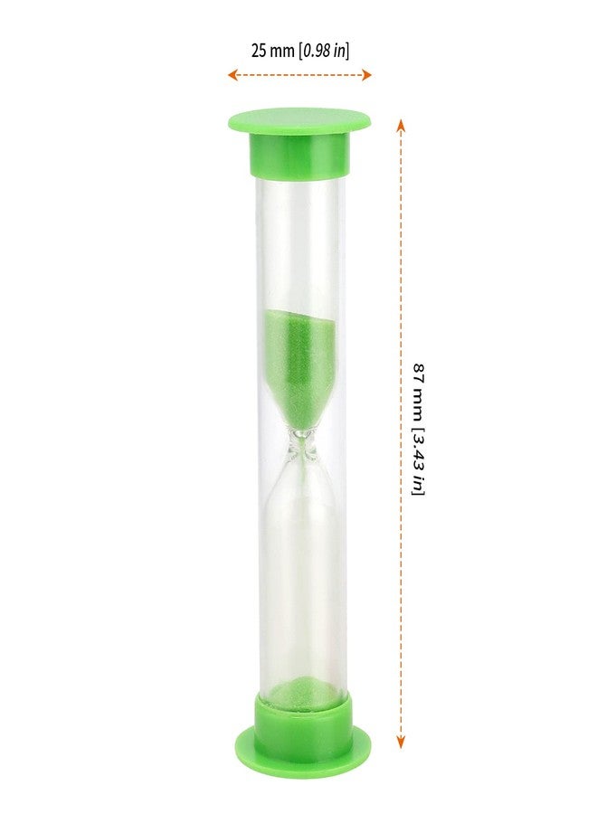 HOZEON 50 Pack Sand Timer, 1 Mins Plastic Hourglass Sand Timer, Colorful Sandglass Hourglass Sand Clock for Classroom, Office, Kitchen, Home - Image 2