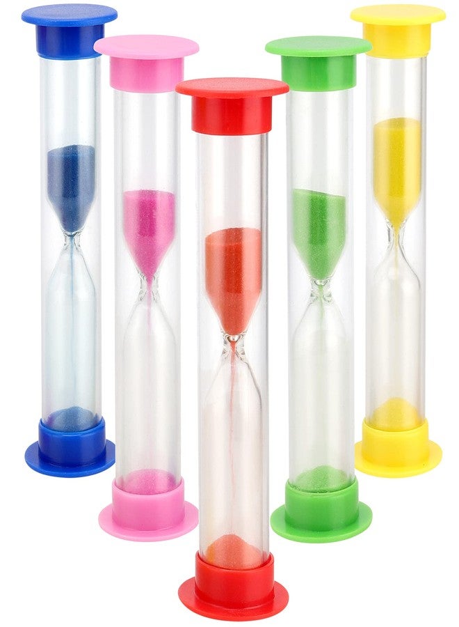 HOZEON 50 Pack Sand Timer, 1 Mins Plastic Hourglass Sand Timer, Colorful Sandglass Hourglass Sand Clock for Classroom, Office, Kitchen, Home - Image 4
