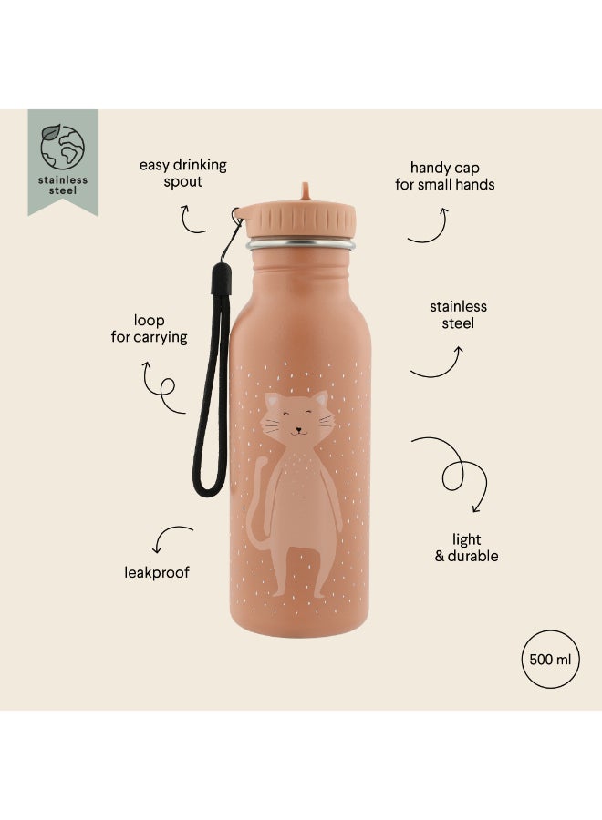 Trixie Stainless Steel Water Bottle - 500ml - Mrs. Cat - Image 4