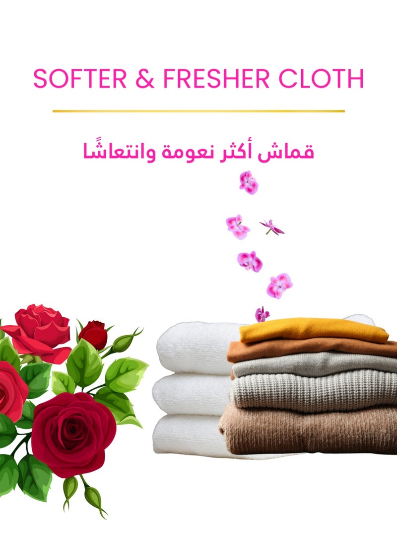 TROPS Pink Fabric Softener, 3X Concentrated Formula, Floral Scent , 25 L - Image 3