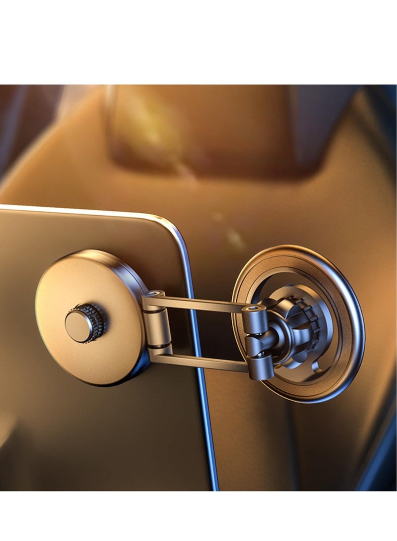 Captaintech Tesla Phone Mount, Car Holder Foldable Dashboard Mount Compatible with MagSafe, for Tesla Model Y/3/X/S Screen Accessories 2023 - Work On All Phones | iPhone & Samsung(Magnetic-Ring Included) - Image 1