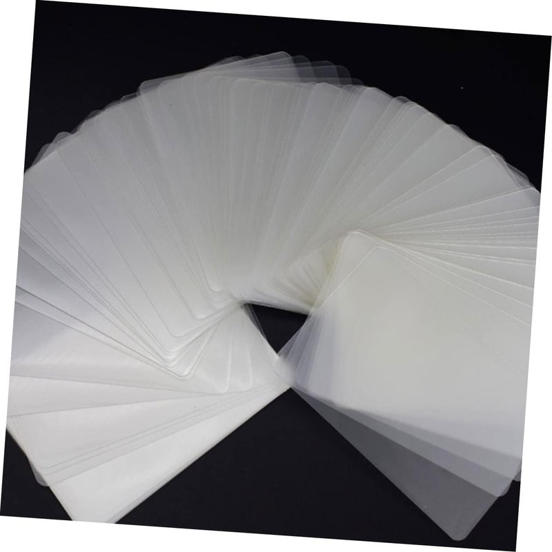 100 Pack Waterproof Thermal Laminating Sheets 5 Inch Photo Sealer Film for Home Office Use Universal Protective Covers for Documents and Photos - Image 4