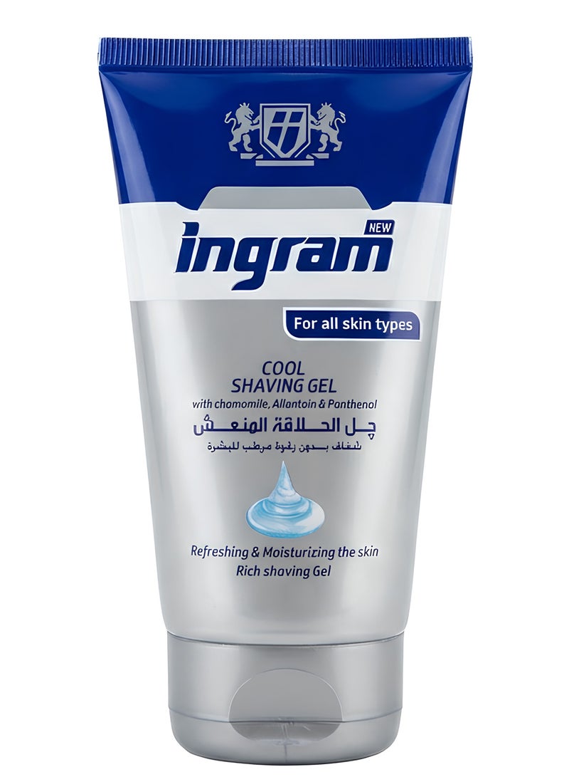 Ingram Cool Shaving Gel for All Skin Types – 100 ml