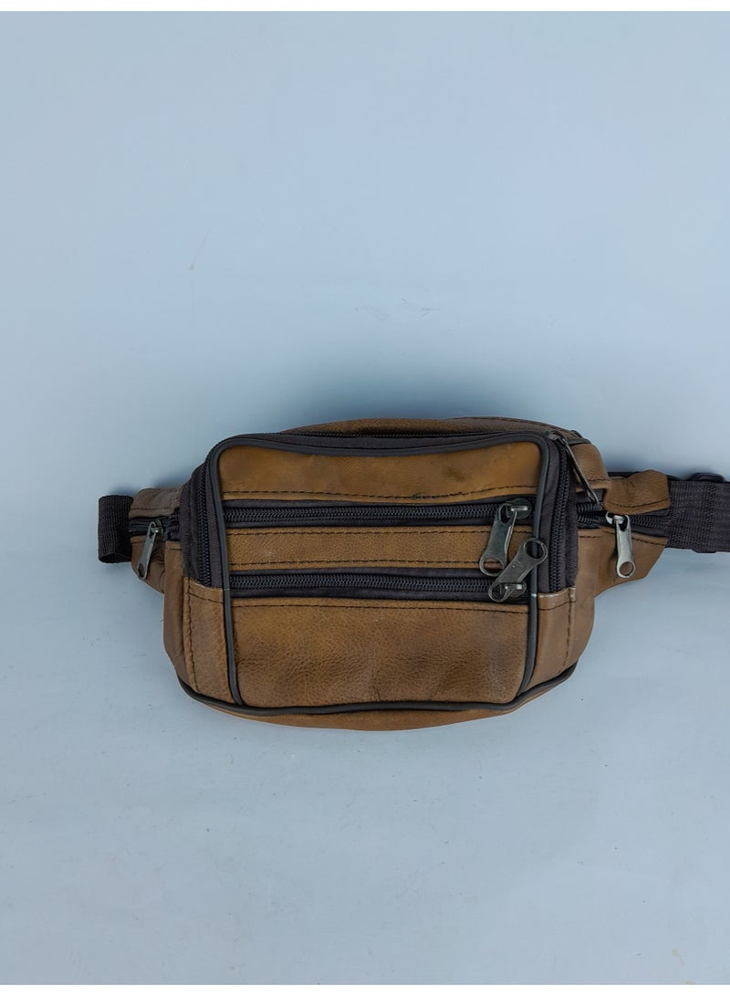 Men's Leather Waist Bag – Stylish and Practical for Everyday Use - Image 1