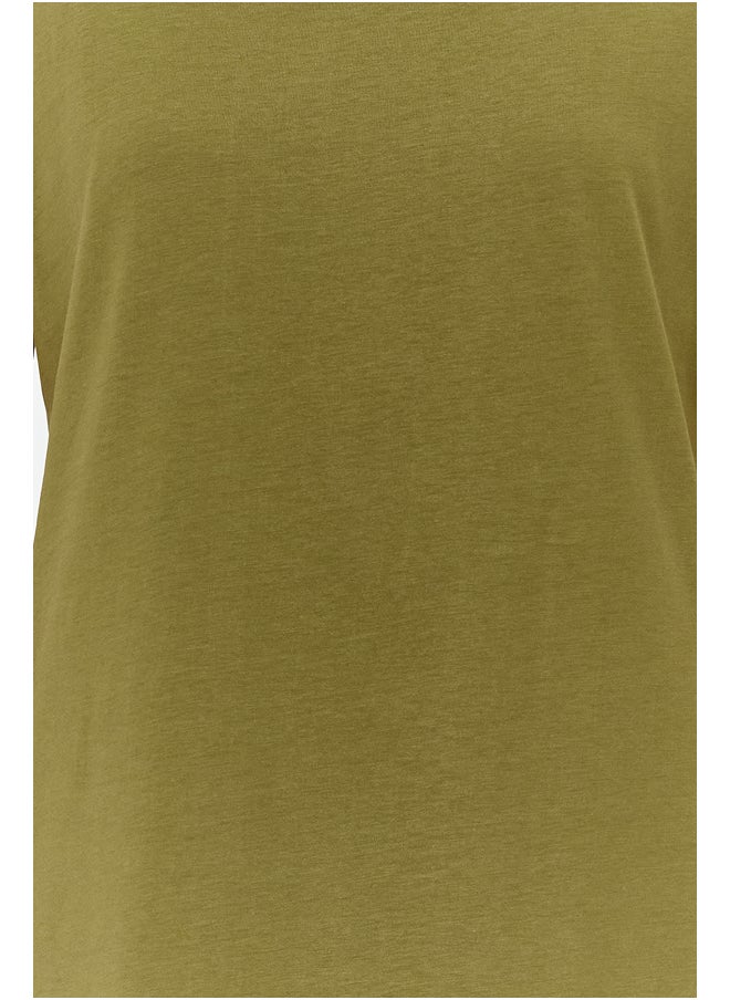 trendyol Khaki Sleeveless Dress Lining-Underwear TCTSS21UK0034  - Image 4