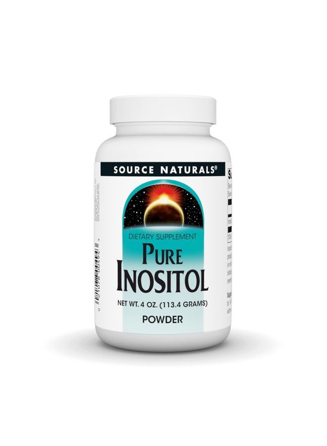 Source Naturals Pure Inositol, Dietary Supplement* - 4 oz Powder - Image 1