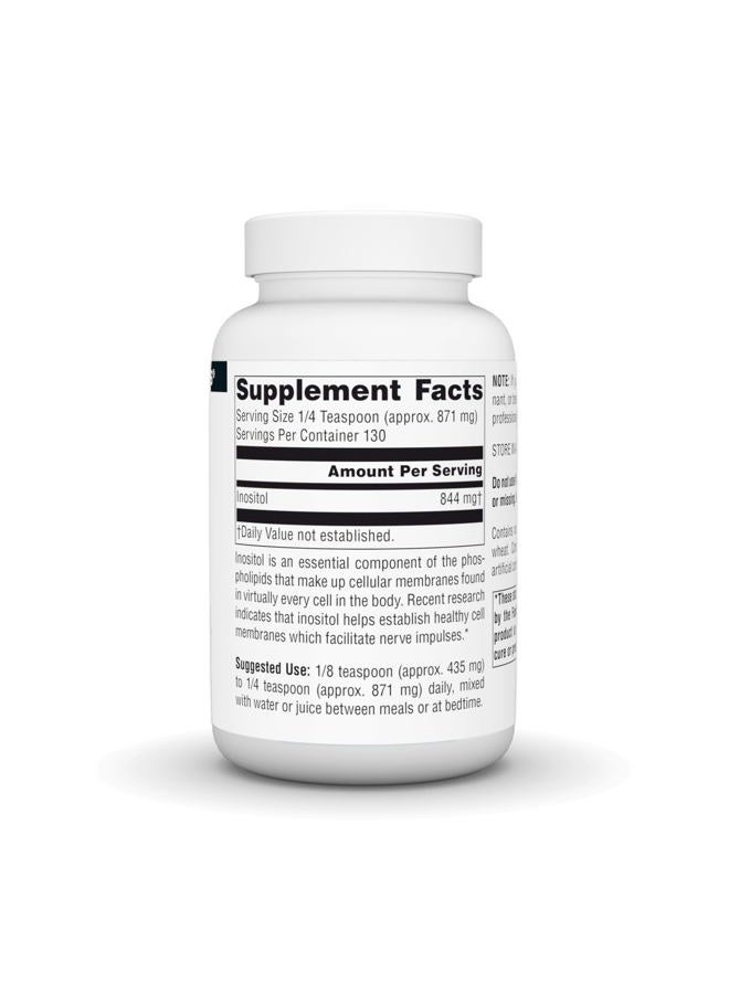 Source Naturals Pure Inositol, Dietary Supplement* - 4 oz Powder - Image 2