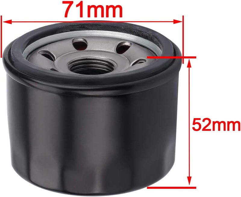 Hipa 951-12690 Oil Filter for MTD 751-12690 420cc Troy Bilt TB30 TB30R TB42 TB46 Lawn Mower Craftsman LT1500 LT3800 LT4200 R1000 T1000 T1200 T1300 T1500 fits for Cub Cadet XT1 CC30 CC30H CC800 CR30 - Image 2