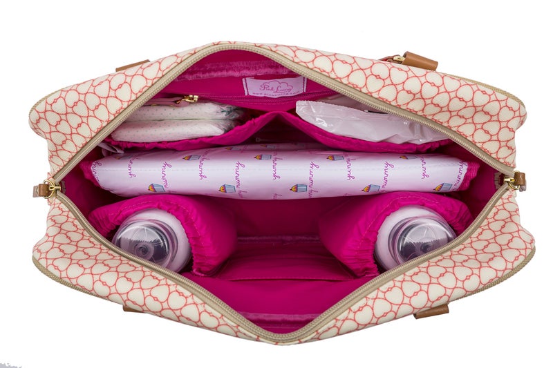 Pink Lining حقيبة حفاضات بيبي من بينك لاينينج، مامي اللذيذة (حب البطريق) - Image 5