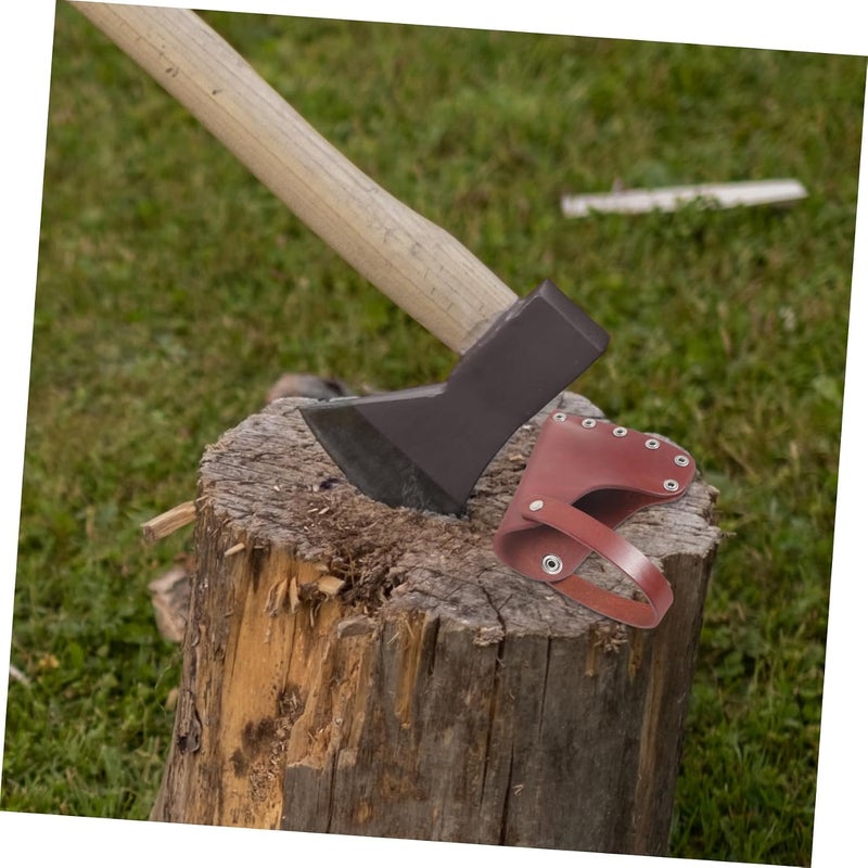 POPETPOP Ax Protector Garden Outdoor Camping Gear Small Hatchet Protective Camping Essentials Axe Tools Camping - Image 5