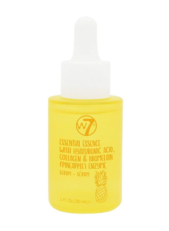 W7 Essential Essence Face Serum Hyaluronic Acid & Pineapple Extract Facial Serum Rejuvenating & Protecting Skin - Image 1