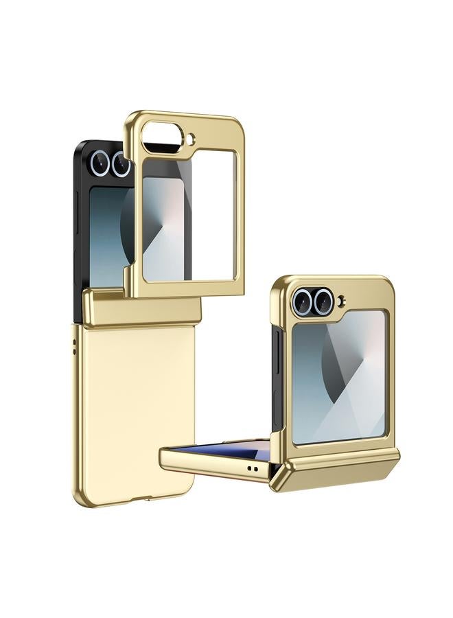 اس-توب جراب لهاتف Samsung Galaxy Z Flip6، جراب هاتف مدمج مطلي بالفراغ من AG - Image 1