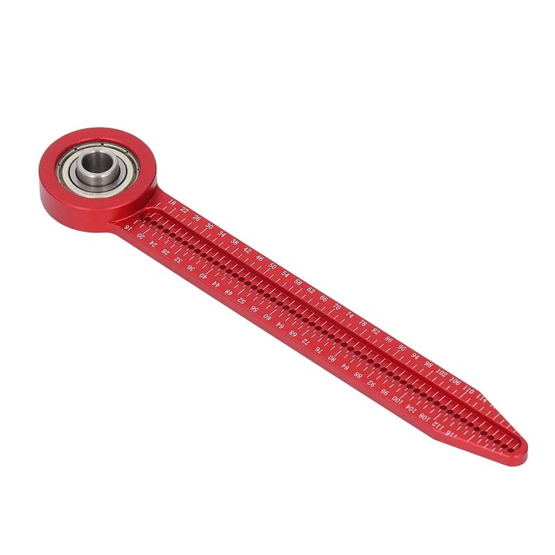 ZJchao Woodworking Compass Scriber Aluminum Alloy 360 Degree Rotating Circular Drawing Tool for Carpenter Scribe - Image 1