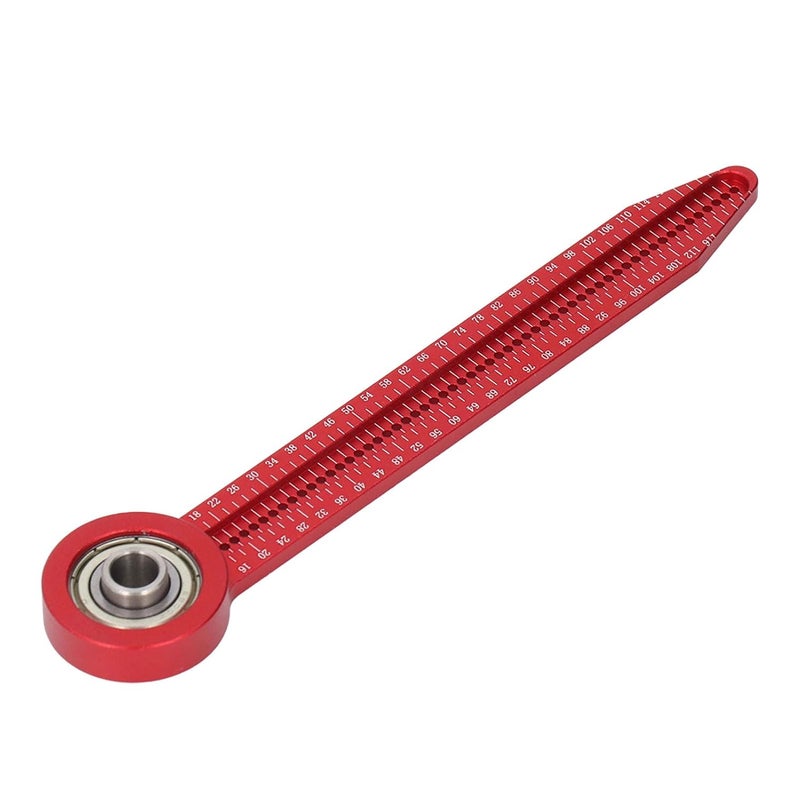 ZJchao Woodworking Compass Scriber Aluminum Alloy 360 Degree Rotating Circular Drawing Tool for Carpenter Scribe - Image 4