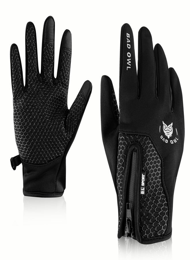 BADOWL Storm Safe Winter Gloves for Men & Women with Superior Grip | Thermal Insulation | Lightweight Build | Snow & Water Resistance | Cold Weather Riding Gloves - Image 1