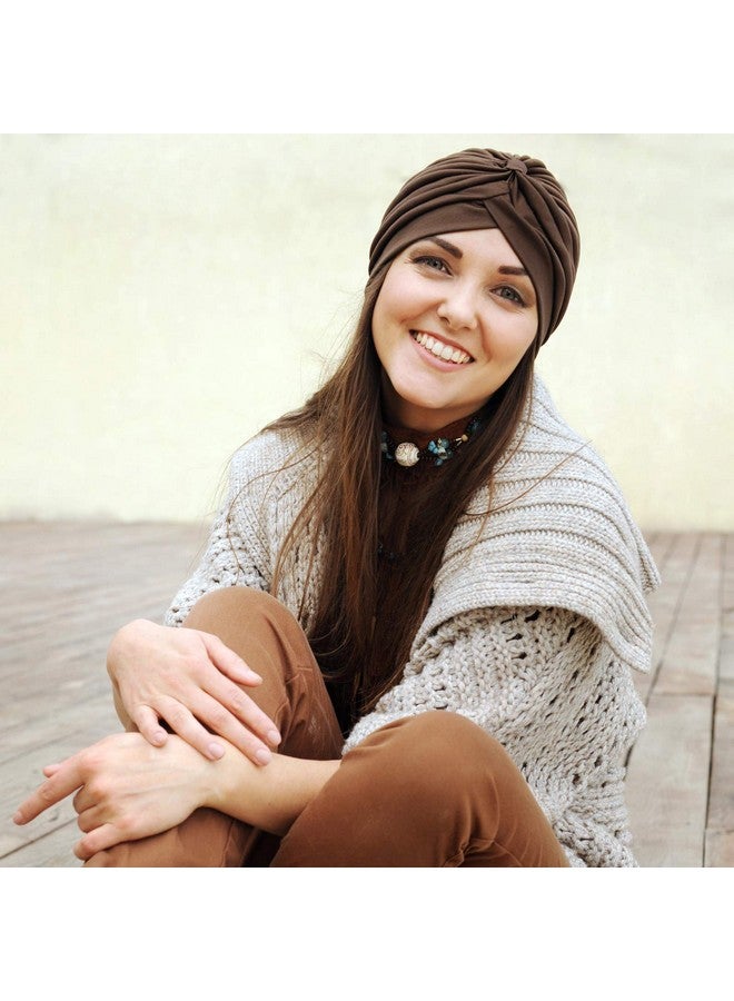 ساتينور ساتينيور 16 قطعة من العمامة المطاطية المصنوعة من البوليستر، توربينات الرأس للنساء (لون أنيق) - Image 4