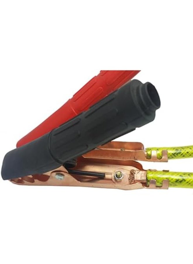 Car Battery Jump Start Cable - Heavy Duty 25mm Professional Wire - 2 Meters Length with Manual Press Clamps for Emergency Use - Image 3