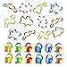 ZZSFBDZSW 24PCS Quiet Twisty Fidget Toys Squeeze Twist and Spin Multicolored Sensory Toys for Kids and Adults Stress Relief Toys Educational Tools for ClassroomAlternative Gifts Random Color - Image 3