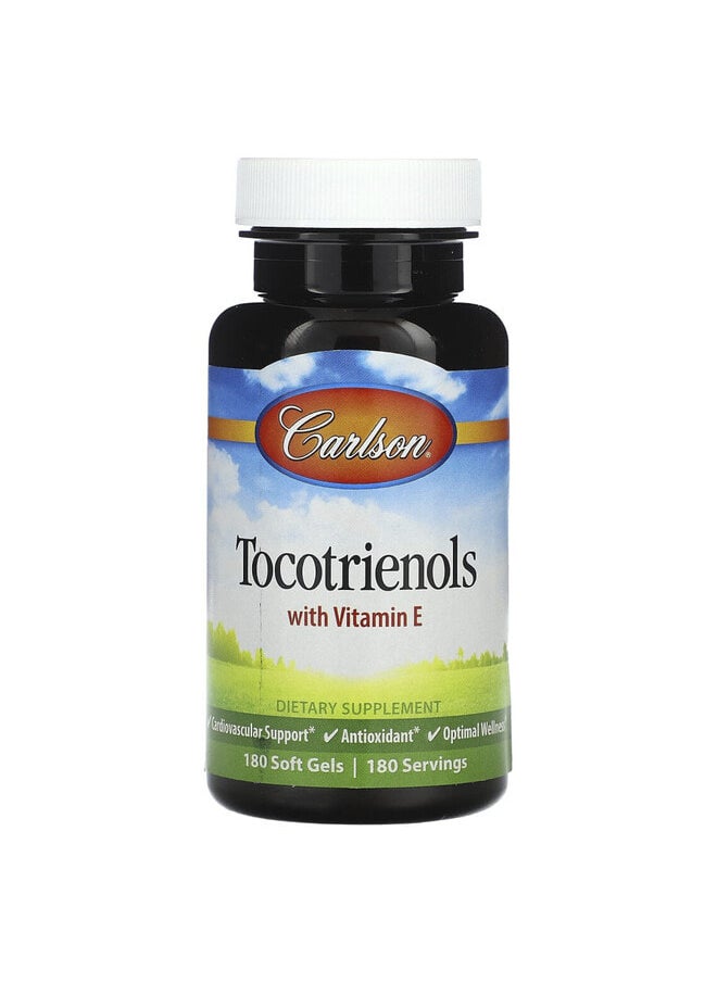 Tocotrienols with Vitamin E, 180 Soft Gels