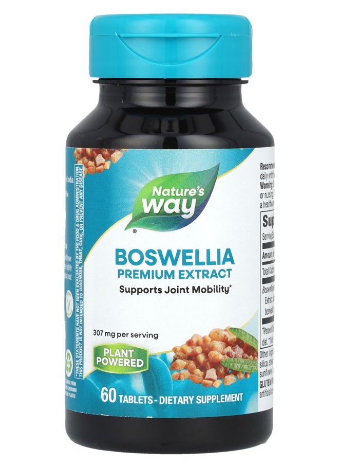 Nature's Boswellia Premium Extract 307 mg 60 Tablets 