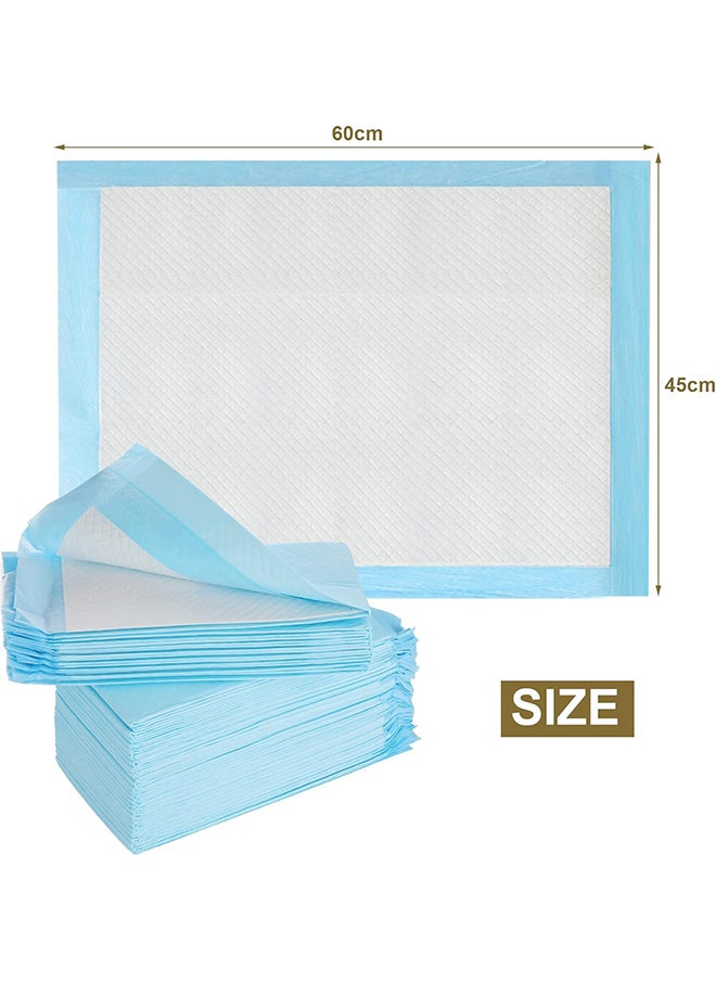 SKY-TOUCH Disposable Absorbent Quick Drying Leak-Proof Pee Pads for Potty Training for Pets, 45x60cm M - 50 Pieces