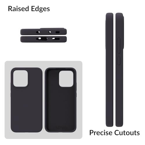 SPRIG Compatible with Oppo Reno 14 Premium SilkTone Back Cover Drop Tested Shock Proof Mobile Case for Men, Women, Boys and Girls with Camera Protection (Charcoal Grey) - Image 3