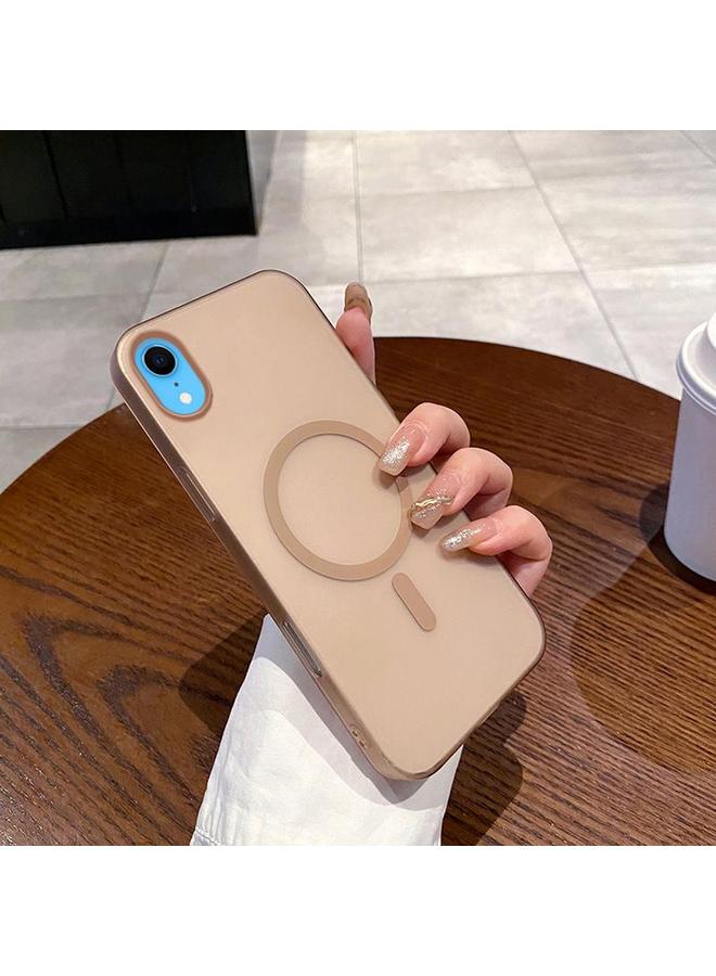 S-TOP Case For iPhone XR Ice Fog MagSafe PC Phone Case - Image 1