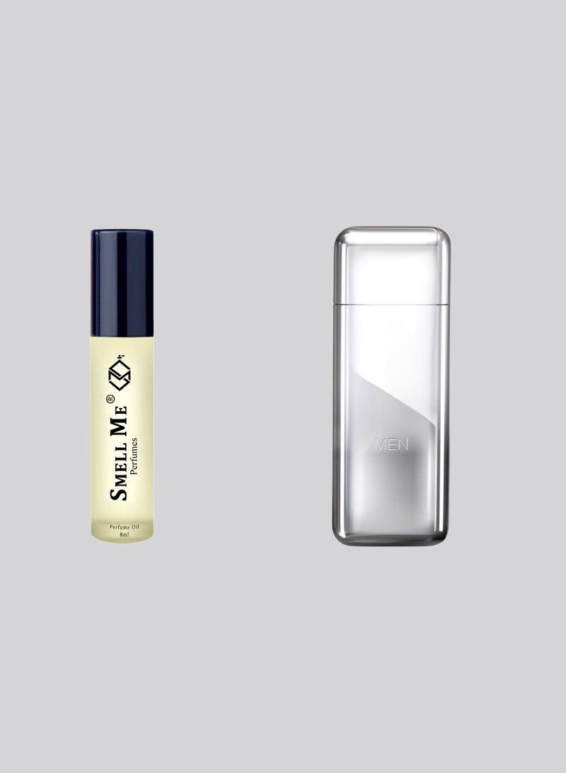 Smell Me Smell Me Perfume Oil 138 French Perfume Fragrance Long Lasting Scent 8ml Compatible With CH 212 VIP Men  - Image 2
