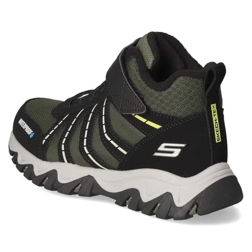 Skechers Kids Rugged Ranger Sneaker, Black/Grey, 1 Little Kid - Image 4