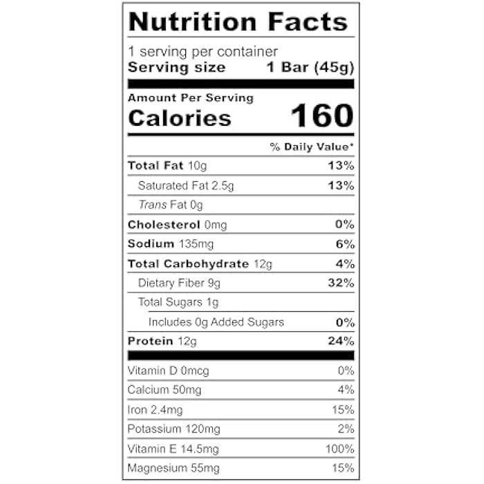 IQBAR Brain and Body Keto Protein Bar - Peanut Butter Chip Keto - Energy - Low Carb Protein - High Fiber Vegan and Low Sugar Meal Replacement - Vegan Snack - Image 4