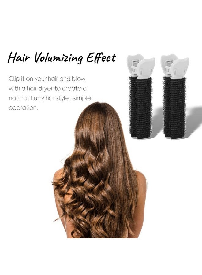 Yinhing 2 Pcs Volumizing Hair Root Clip Hair Volume Curler Clips Fluffy Hair Volumizing Clips Hair Styling Tool For Diy Curly Hair(Black) - Image 4