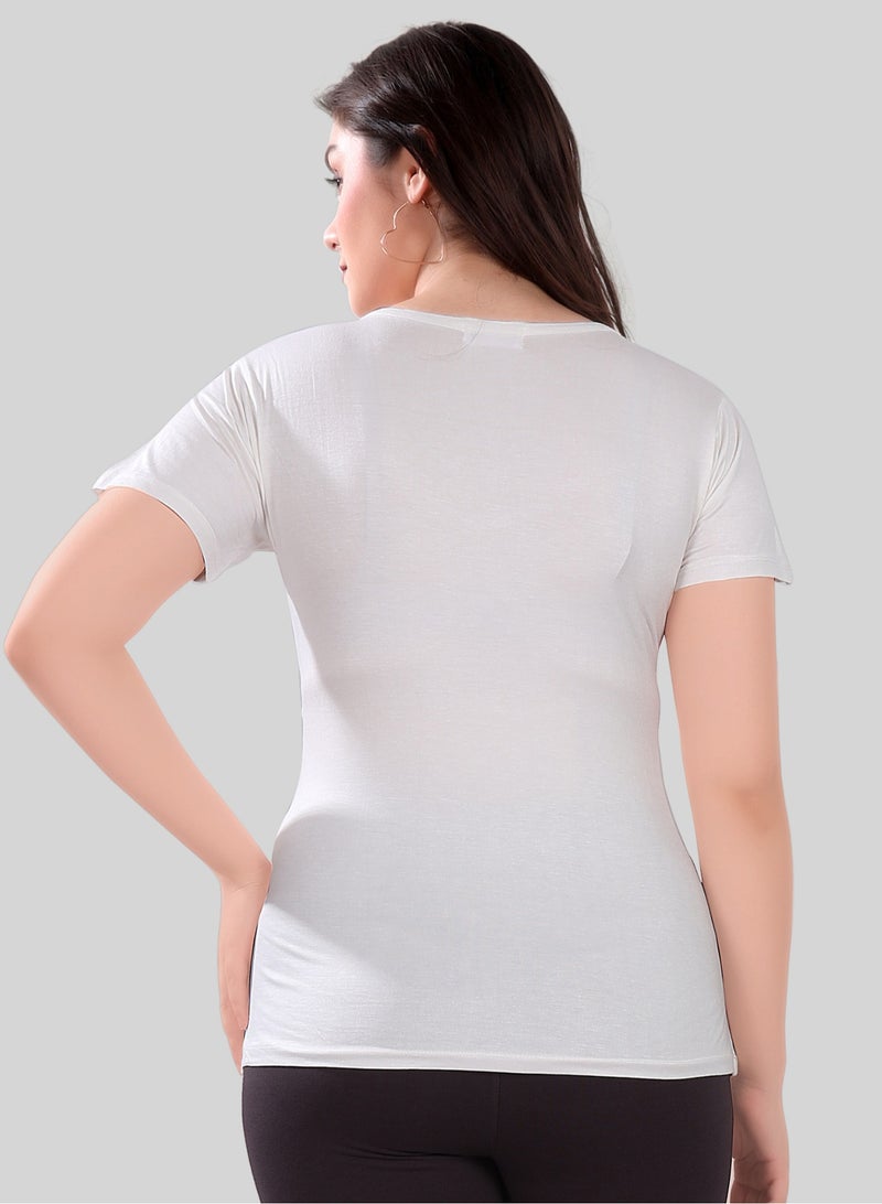 TUMMY TUMMY Maternity & Nursing Double Layered Pull-On Top Pack of 2pc  - Image 3