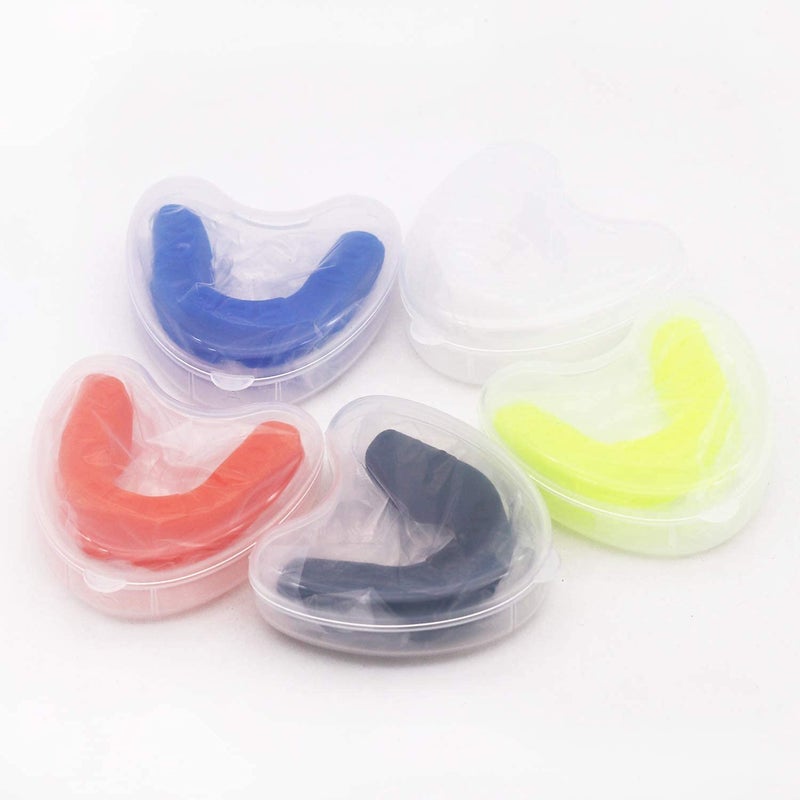DRANGE Sports Mouth Guard Set Multicolor Athletic Mouthguard Gum shield Teethguard sports (Junior (5 To 11 Years old Kids)) - Image 2