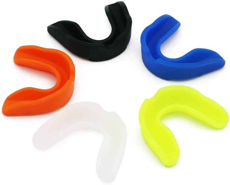 DRANGE Sports Mouth Guard Set Multicolor Athletic Mouthguard Gum shield Teethguard sports (Junior (5 To 11 Years old Kids)) - Image 1