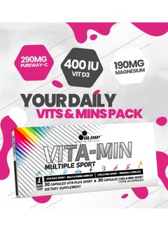 Olimp Olimp Vita-Min Multiple Sport, 60 Capsules  - Image 3