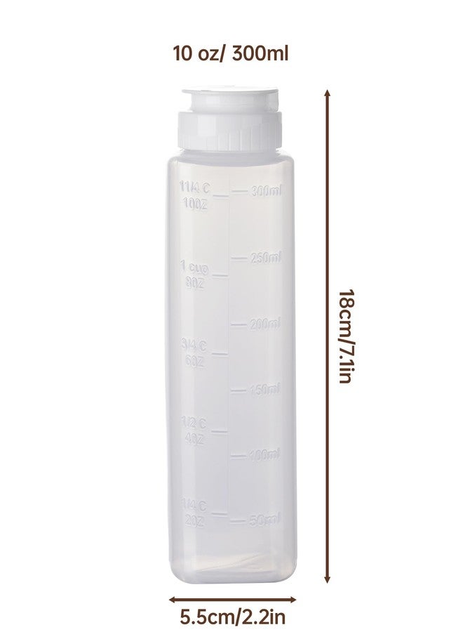 NiHome No Drip Honey Dispenser, 10 oz BPA-Free - Superior Leak-Proof Design Ensures Precise, Mess-Free Pouring with a Simple Squeeze. Perfect for Honey, Syrup, Ketchup & More (1PCS) - Image 4