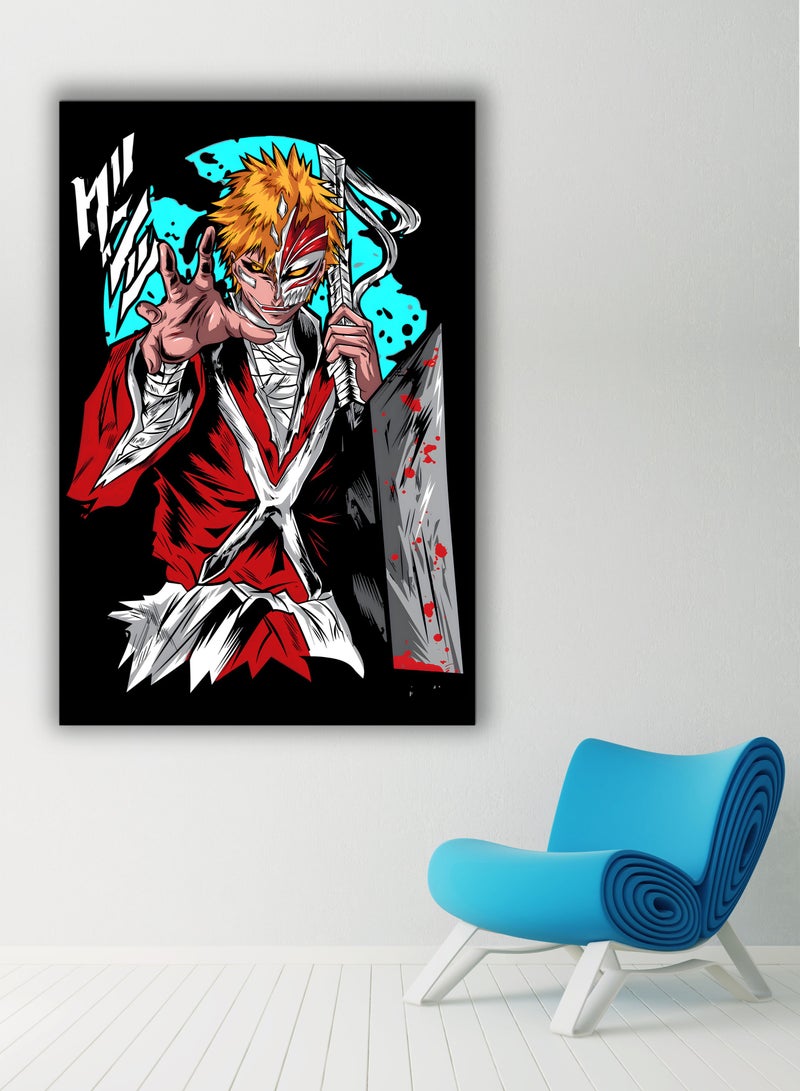 MODCLASS Wall Art Printed Canvas Frame Bleach  - Image 1