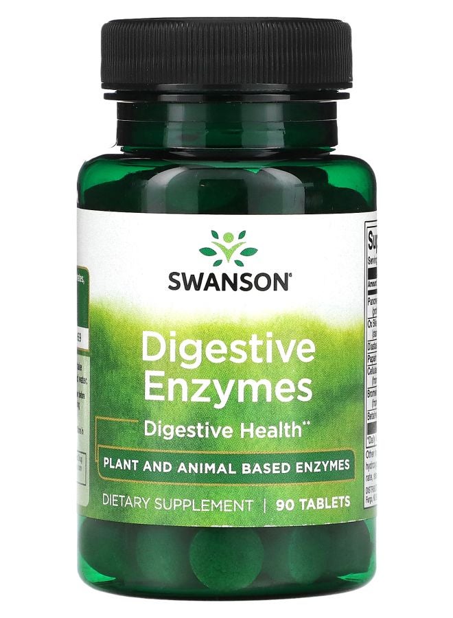 SWANSON Digestive Enzymes 90 Tablets