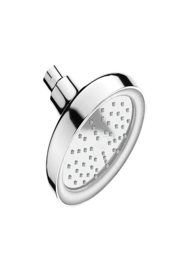 كوهلر دش علوي مضاء من كوهلر أرايز 14 سم، مزود بإضاءة LED تعمل بالطاقة المائية، لا يحتاج إلى بطاريات، وضع المطر بتغطية كاملة، (يثبت على الحائط، كروم مصقول) - Image 1