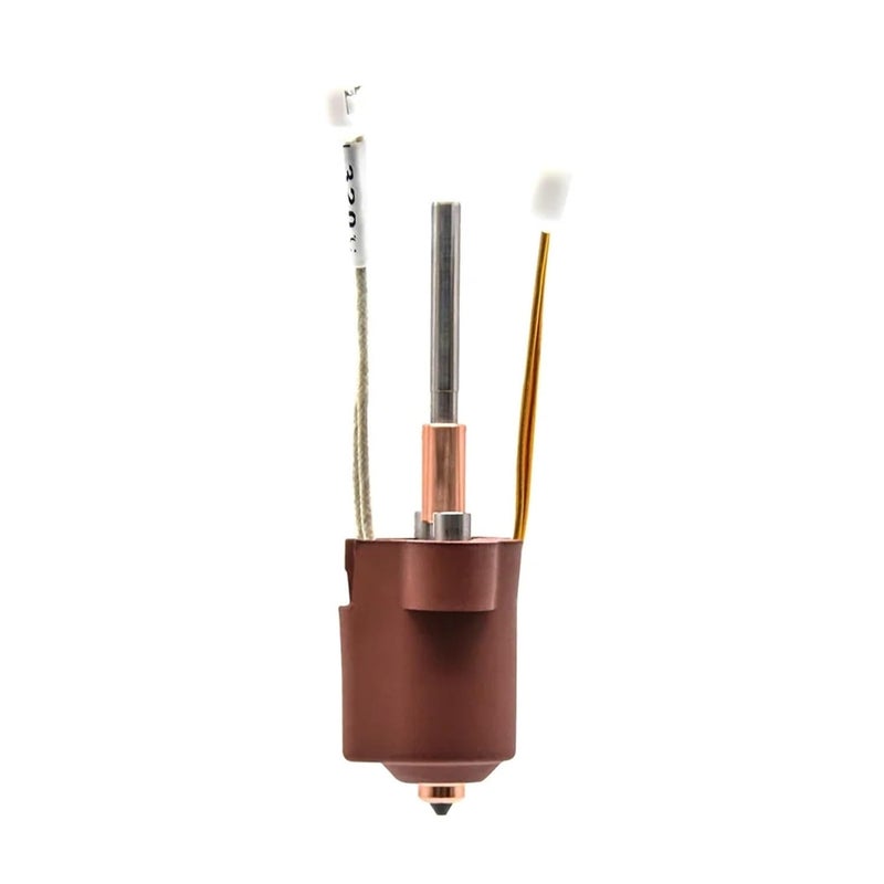 K1C K1 Max 3D Printer Ceramic Hotend Kit With Heatsink Nozzle Heating Block Hotend Brown - Image 1